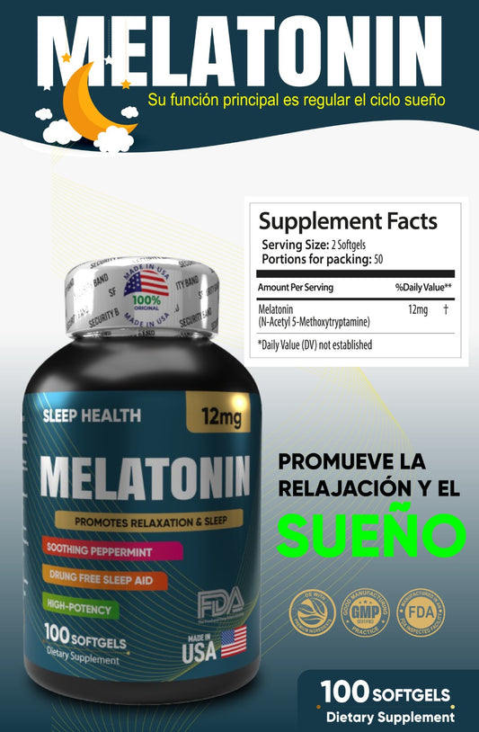 MELATONINA 12mg