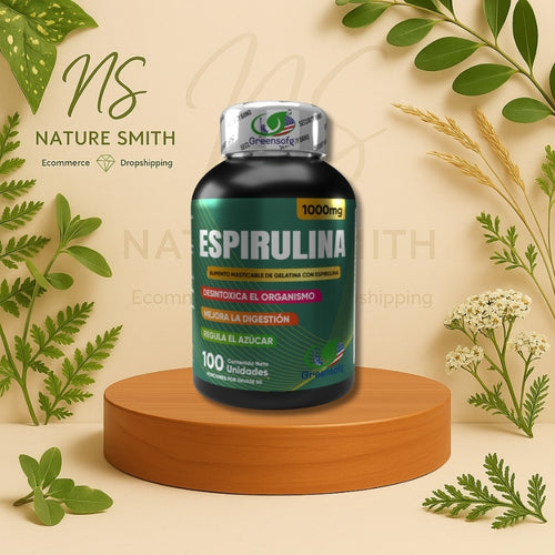 Espirulina 1.000 mg